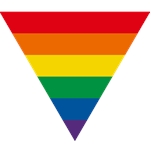 Rainbow Triangle Sticker
